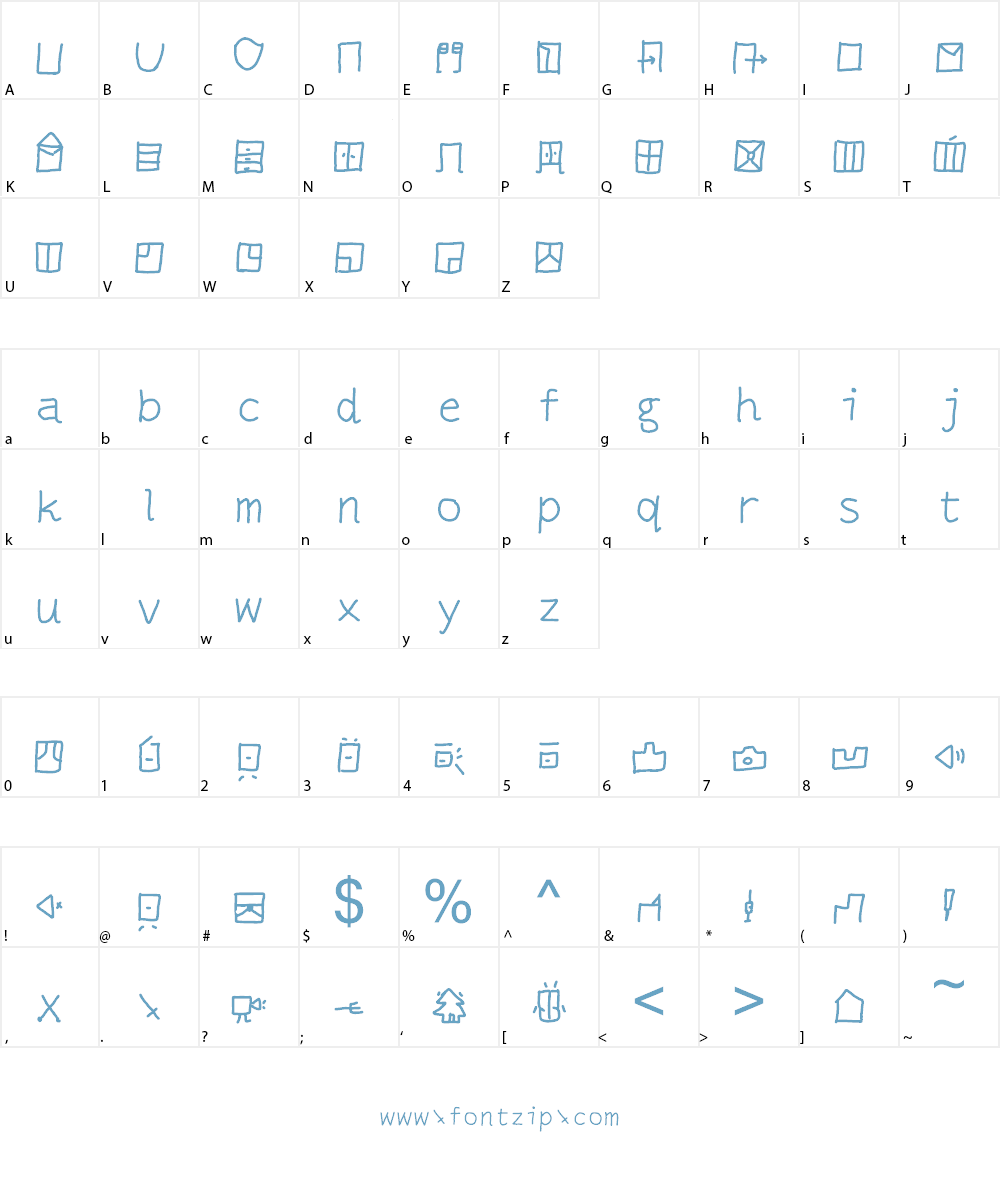 mantrakshsr B Font Character