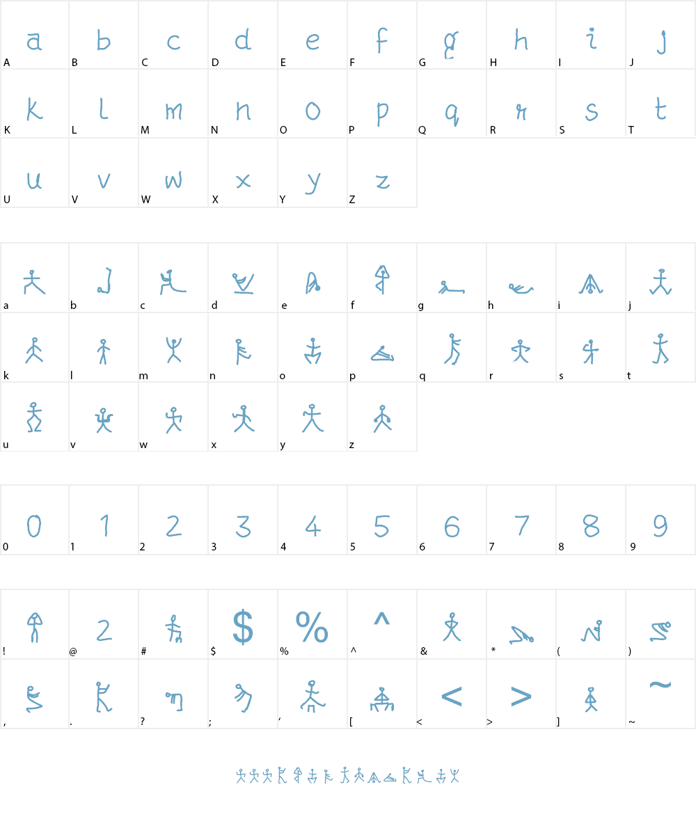 mudrakshar Font Character