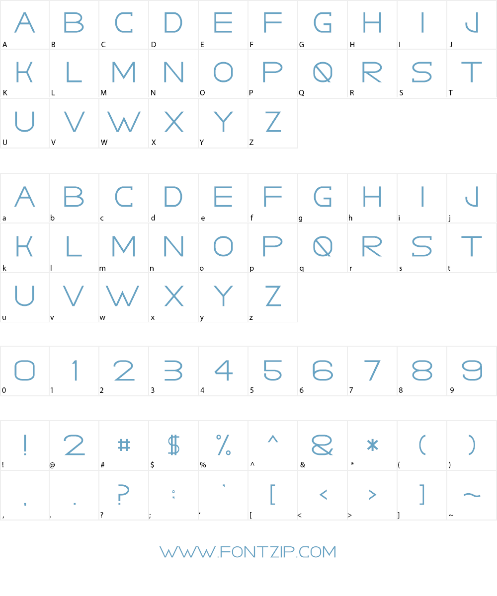 GRACETIANS Font Character