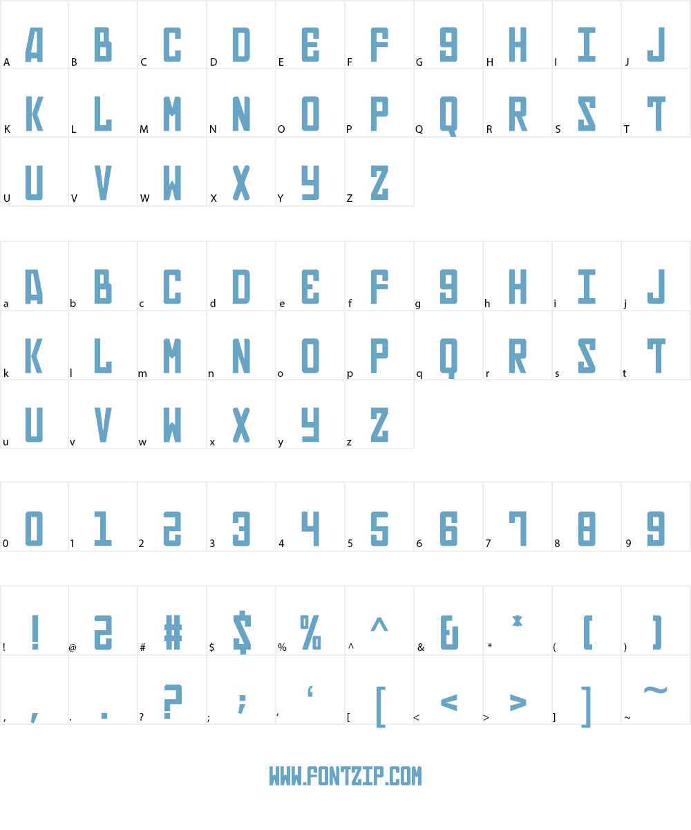 In Soviet Russia Font Character