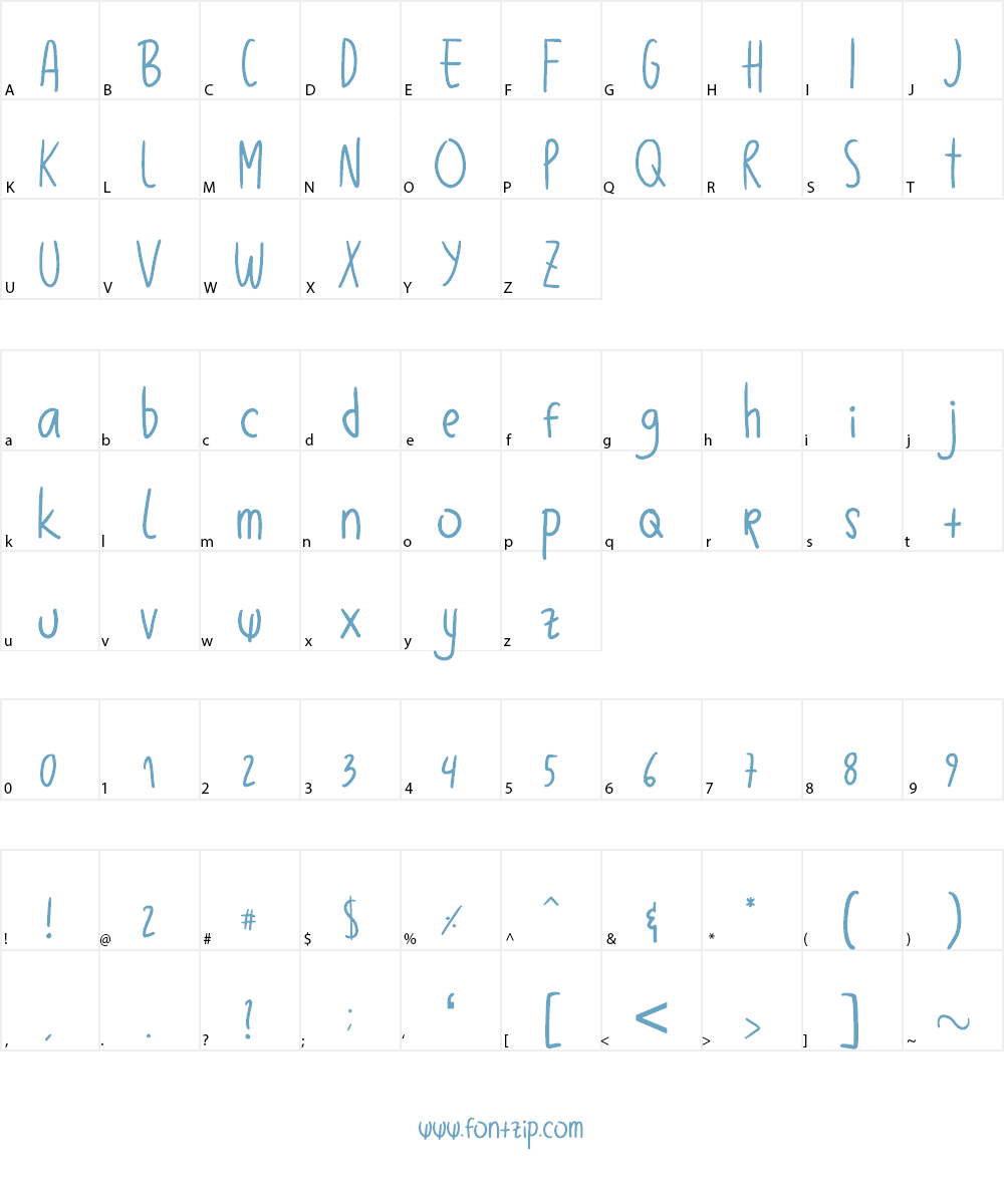 Balibong Font Character