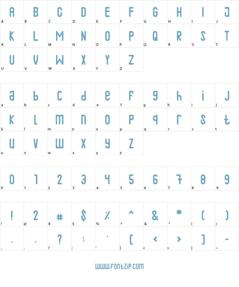 Qalin Font Character