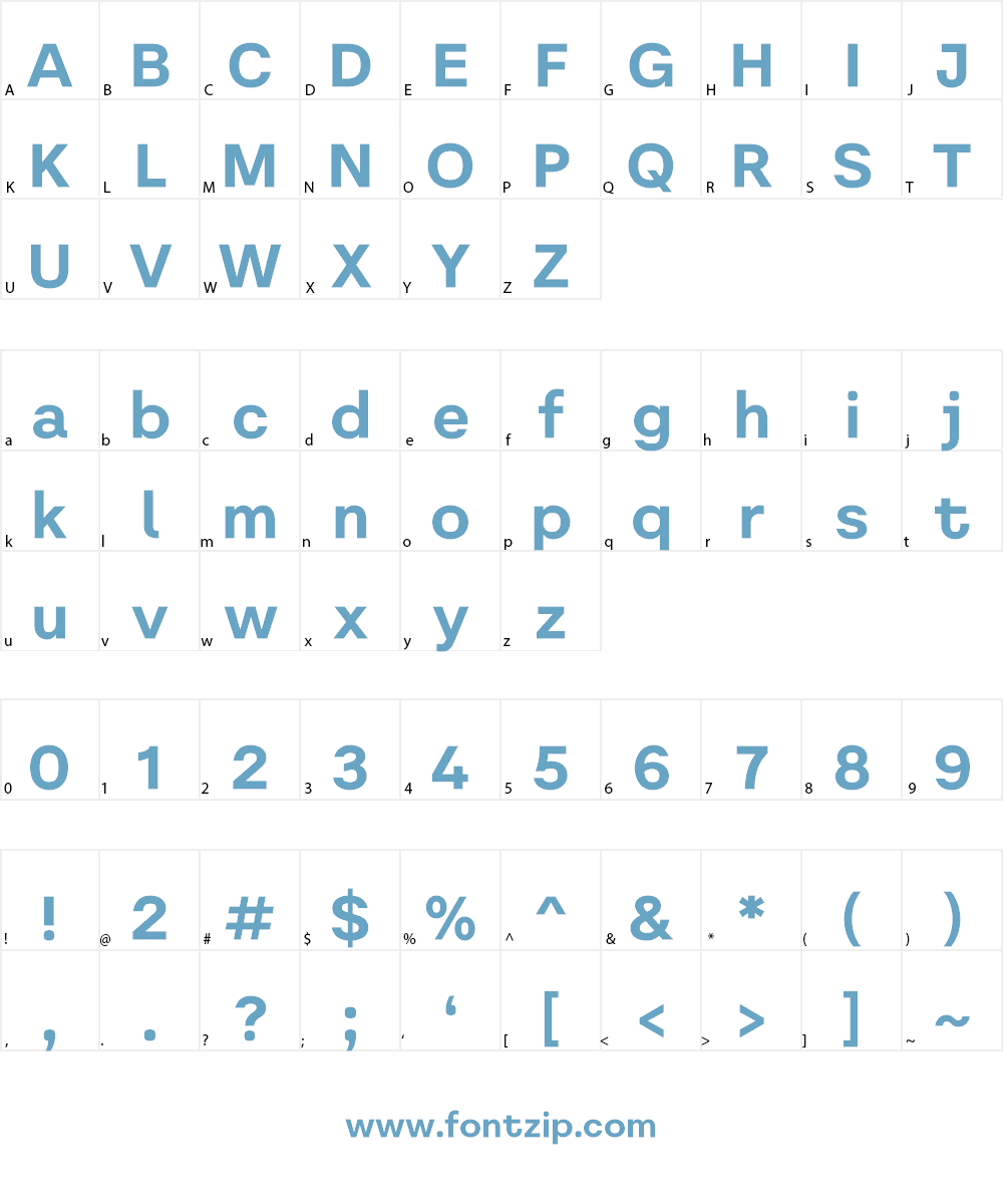 Literal Font Character
