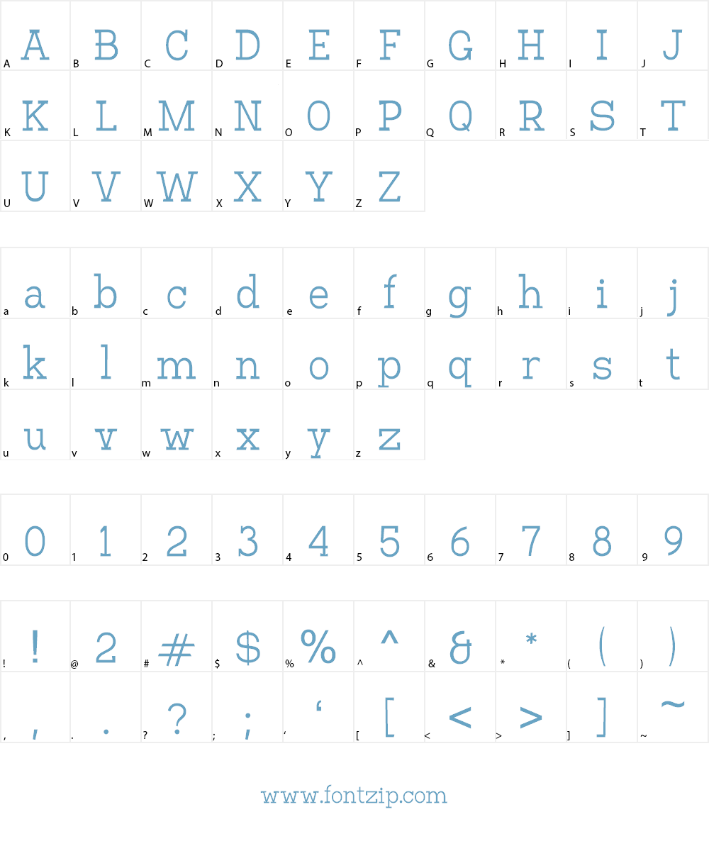 PL Bardamu Lite Font Character