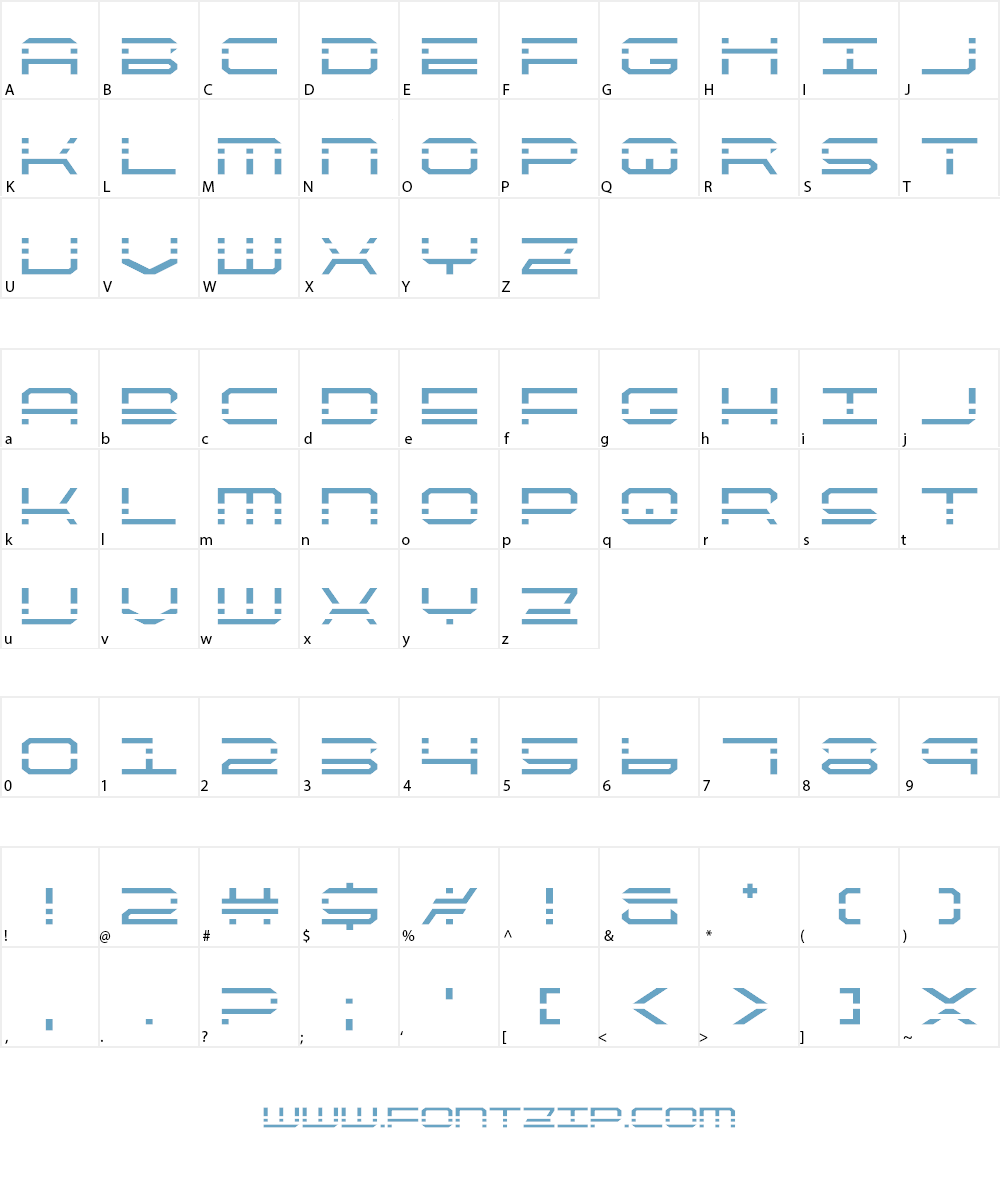 QuickQuick Font Character