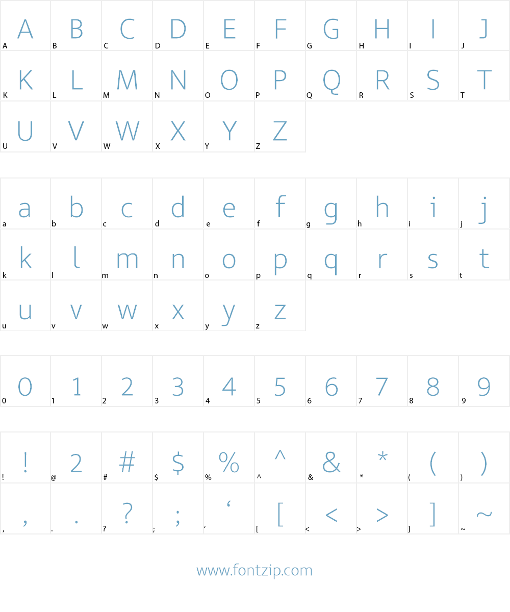 Seb Neue Font Character