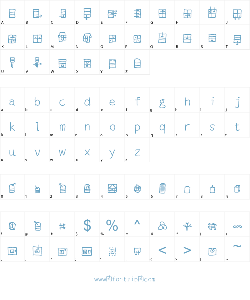 Mantrakshar X04 Font Character
