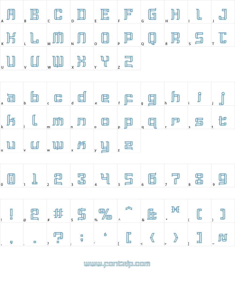 Chamadarya Font Character