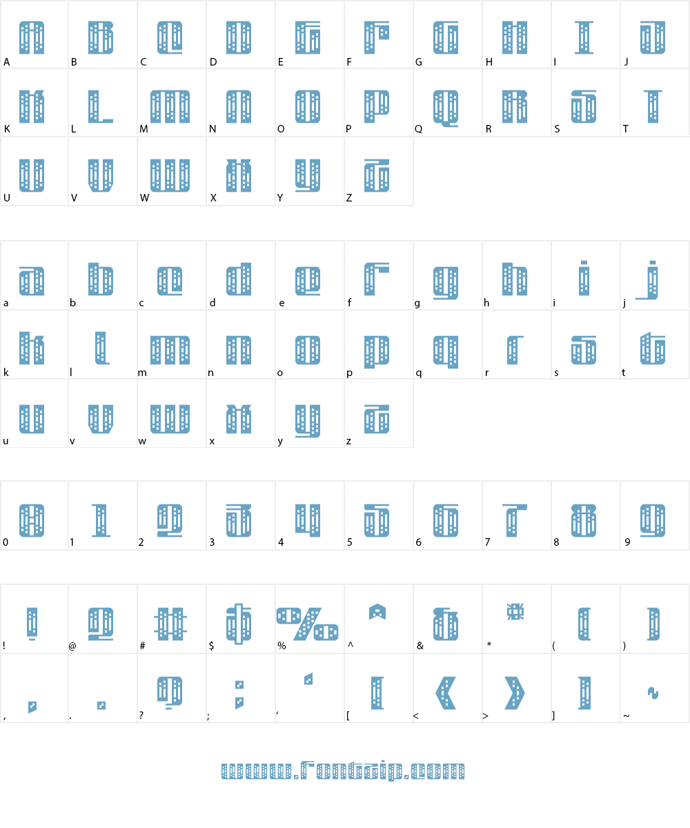 Graphene Font Character