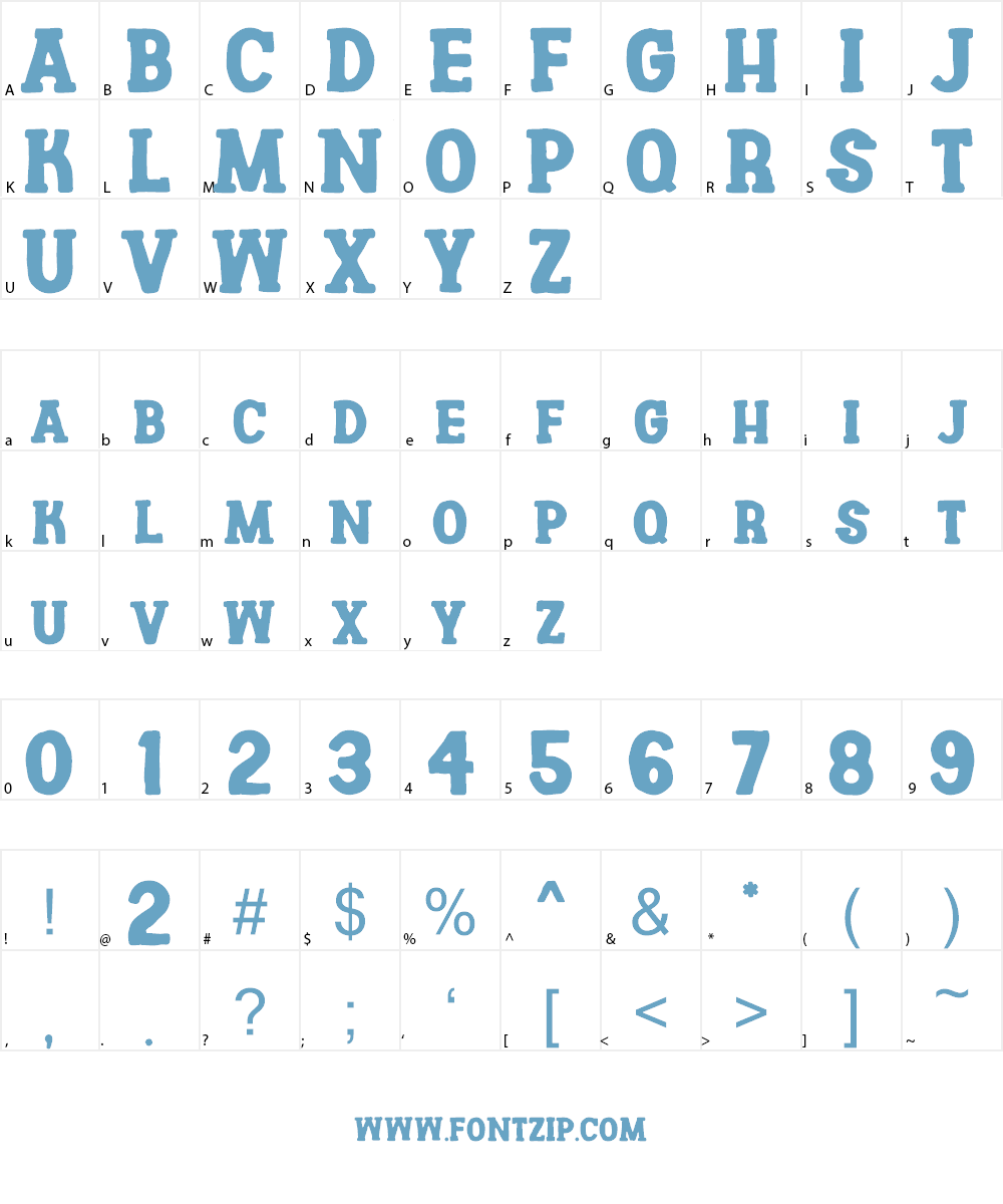 Channels Font Character