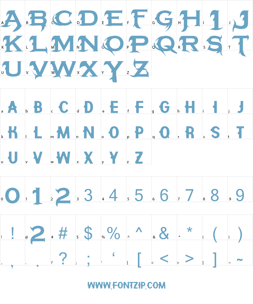 Hipotesis Font Character