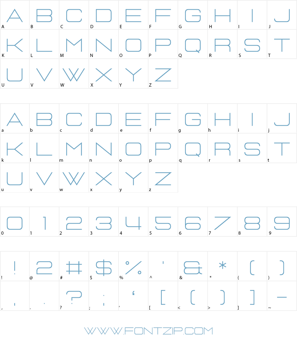 Jasmine Laslo Font Character