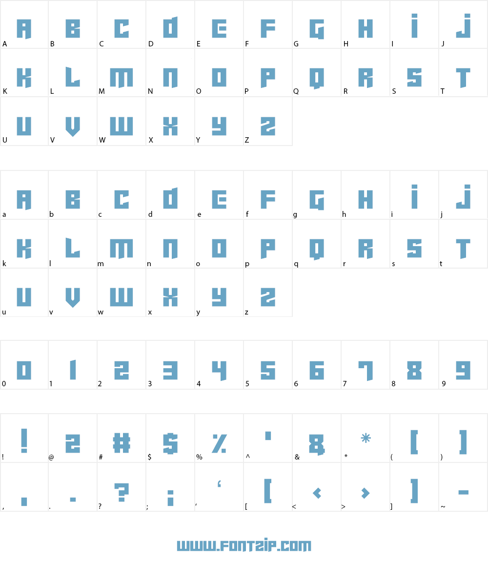 Cyberjunkies Font Character