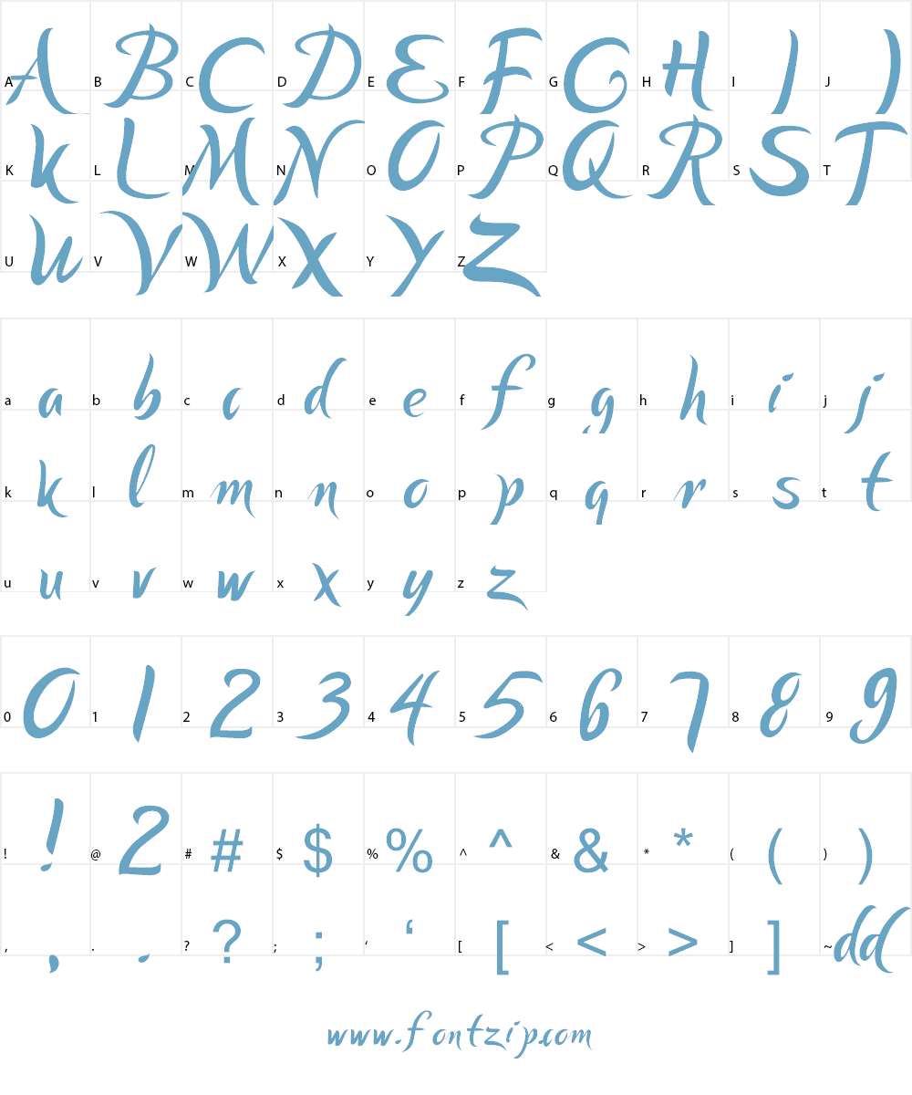 king of thieves Font Character