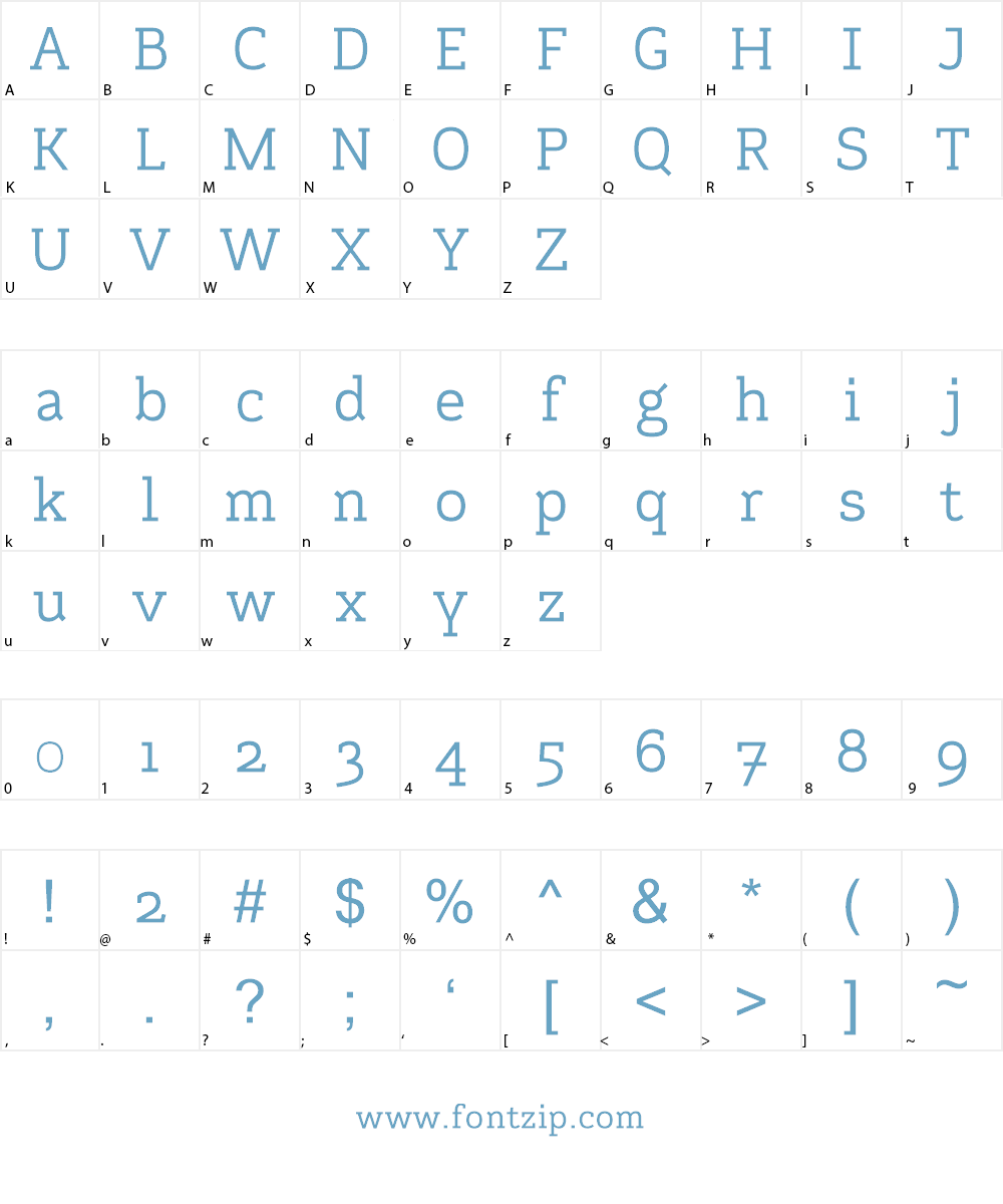 Hermano Font Character
