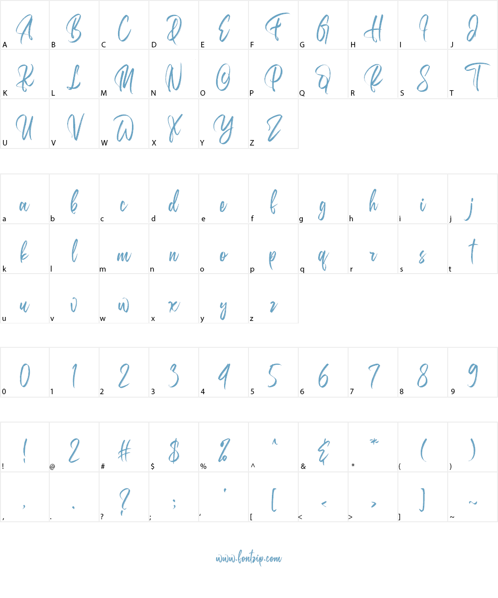 Belgedes Font Character
