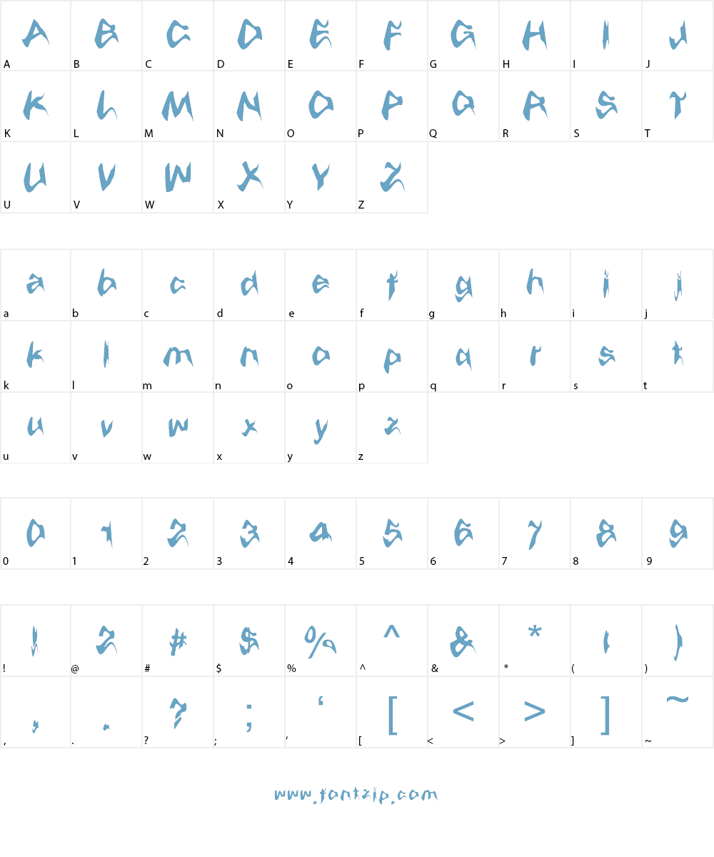 Dr Harley Q Font Character