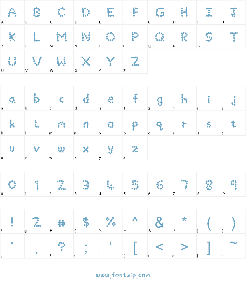Germ Font Character