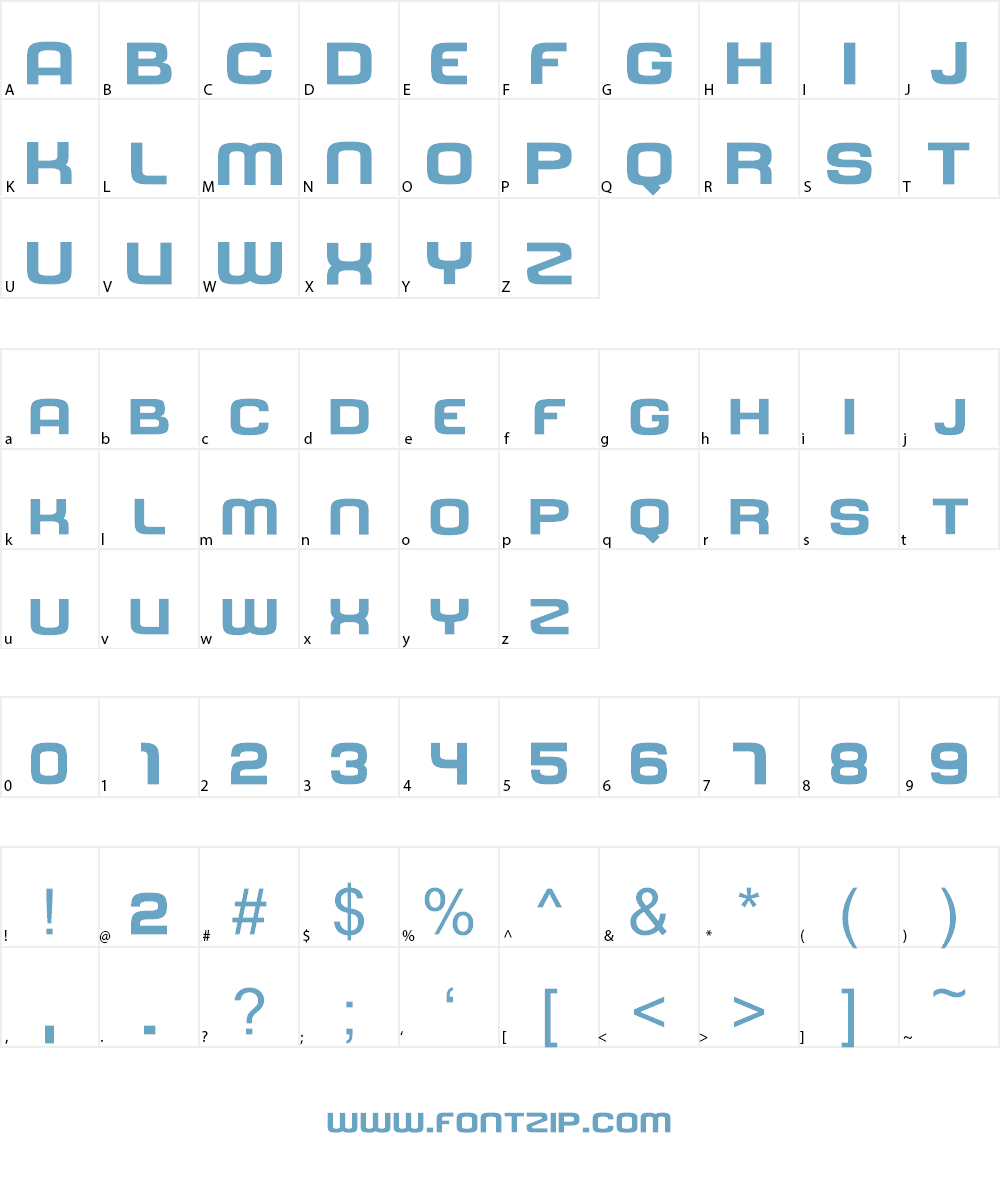Dinamika Font Character