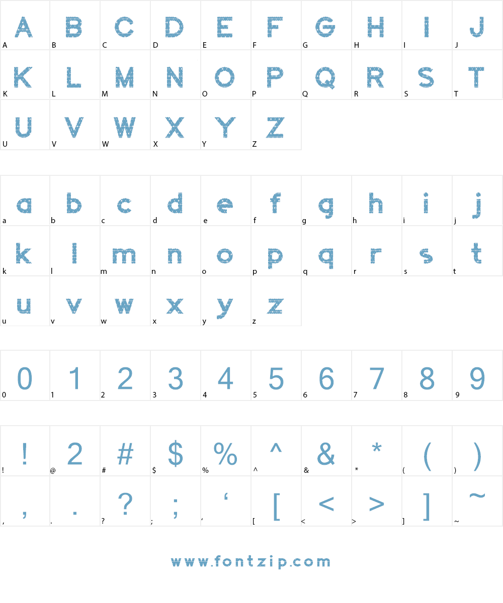 twinkle Font Character