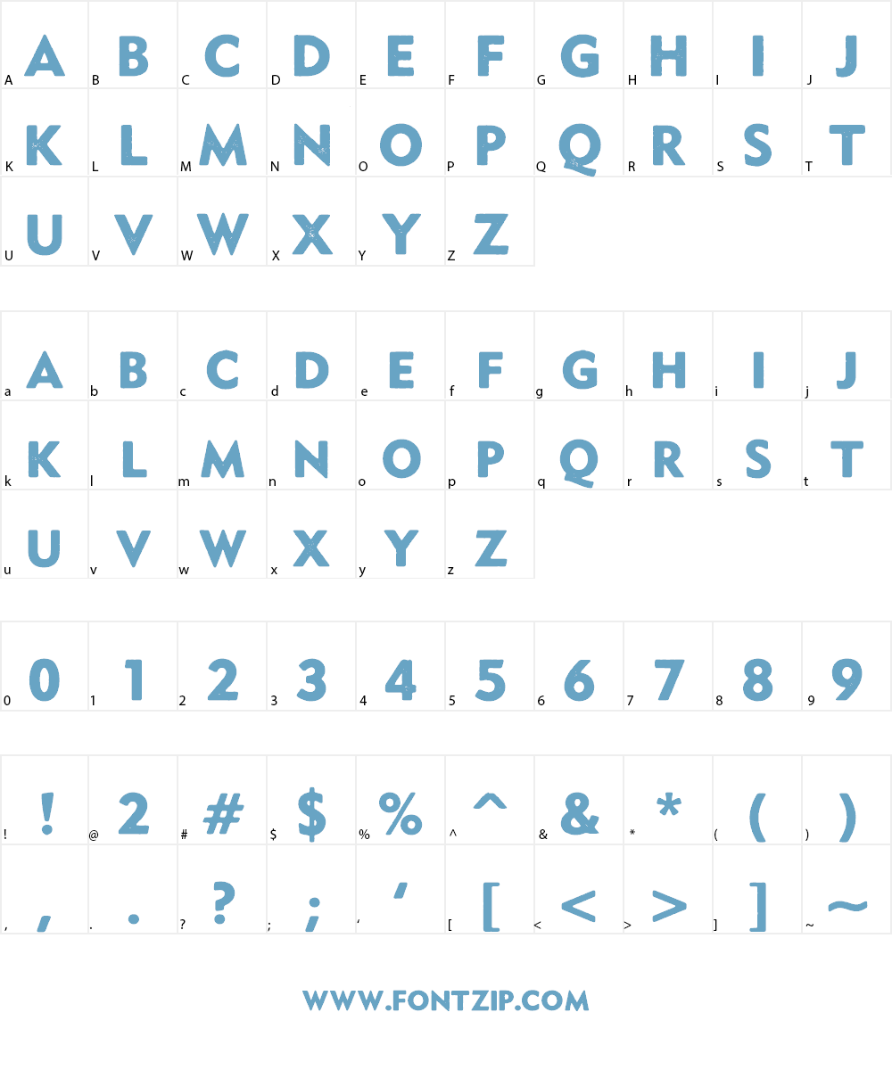 Monesque Font Character
