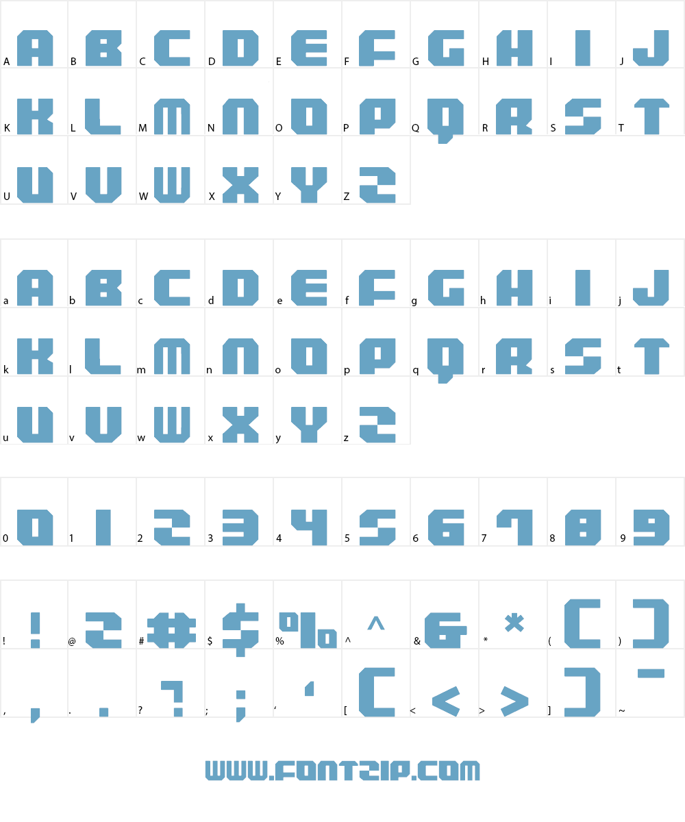 SYFY Fantasy Font Character