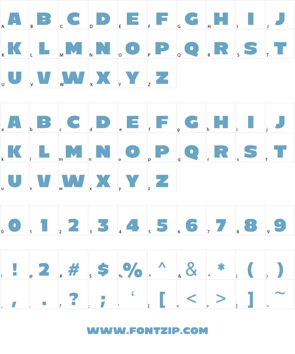 C800 Font Character