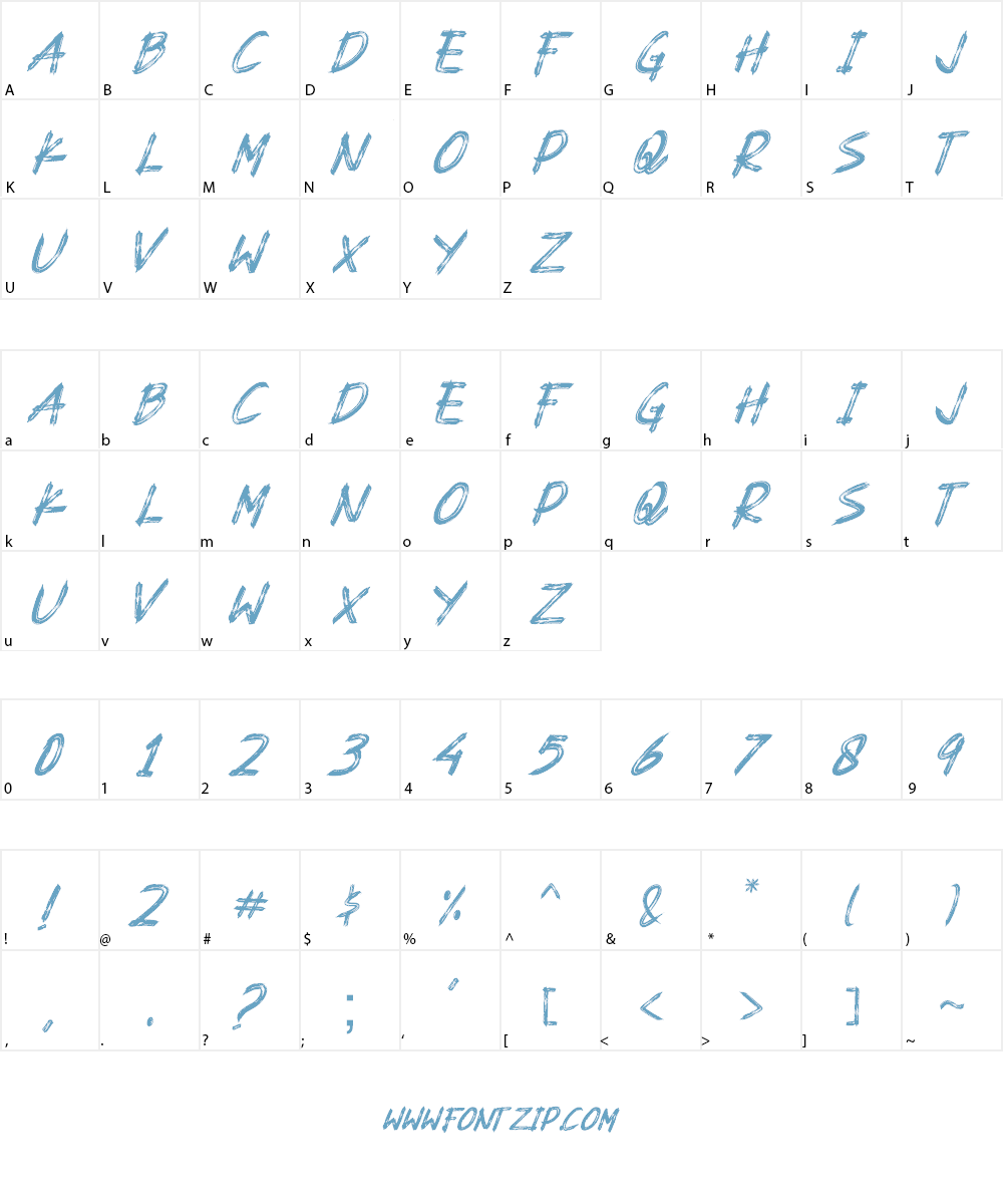 Doubtless Font Character