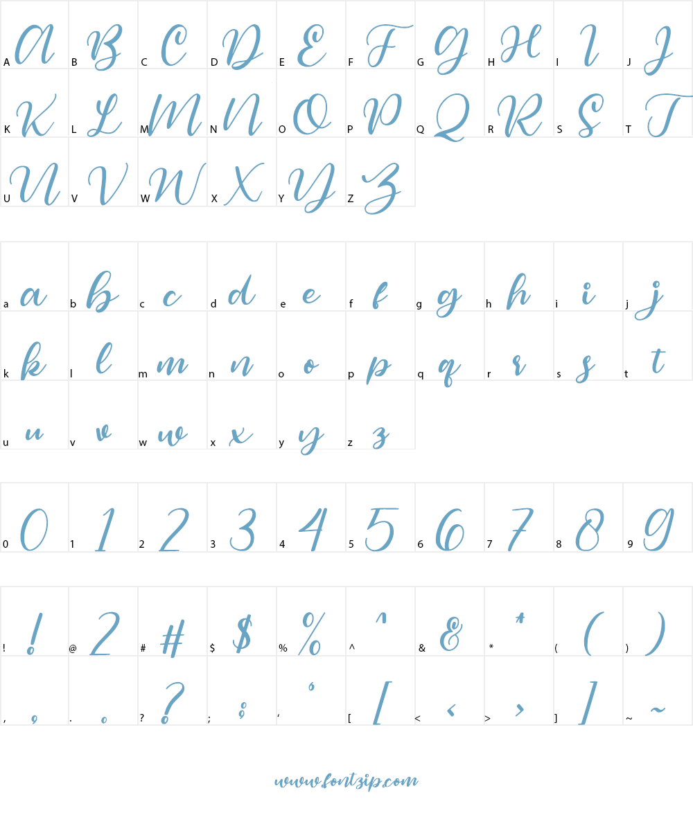 Magelove Font Character
