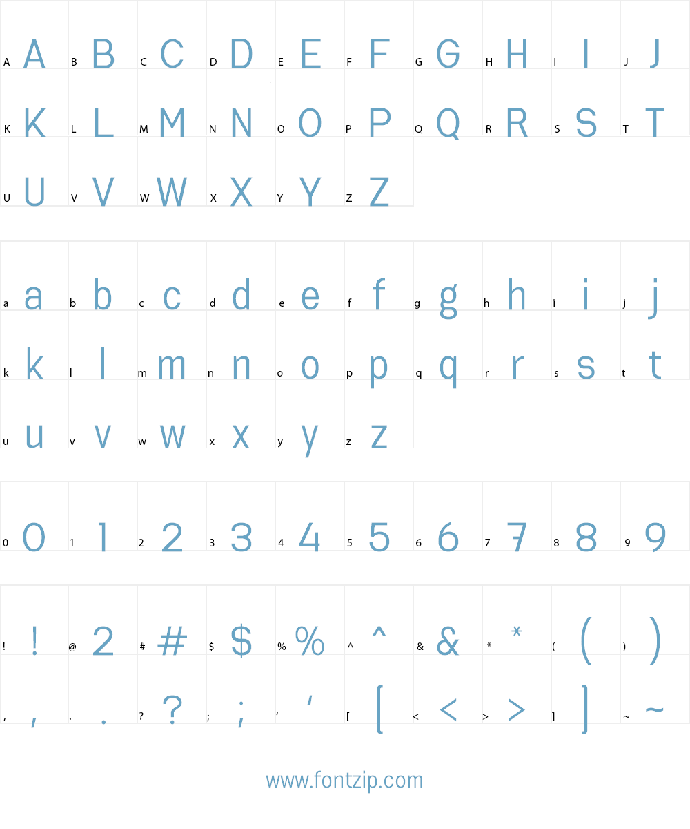 Serithai Font Character