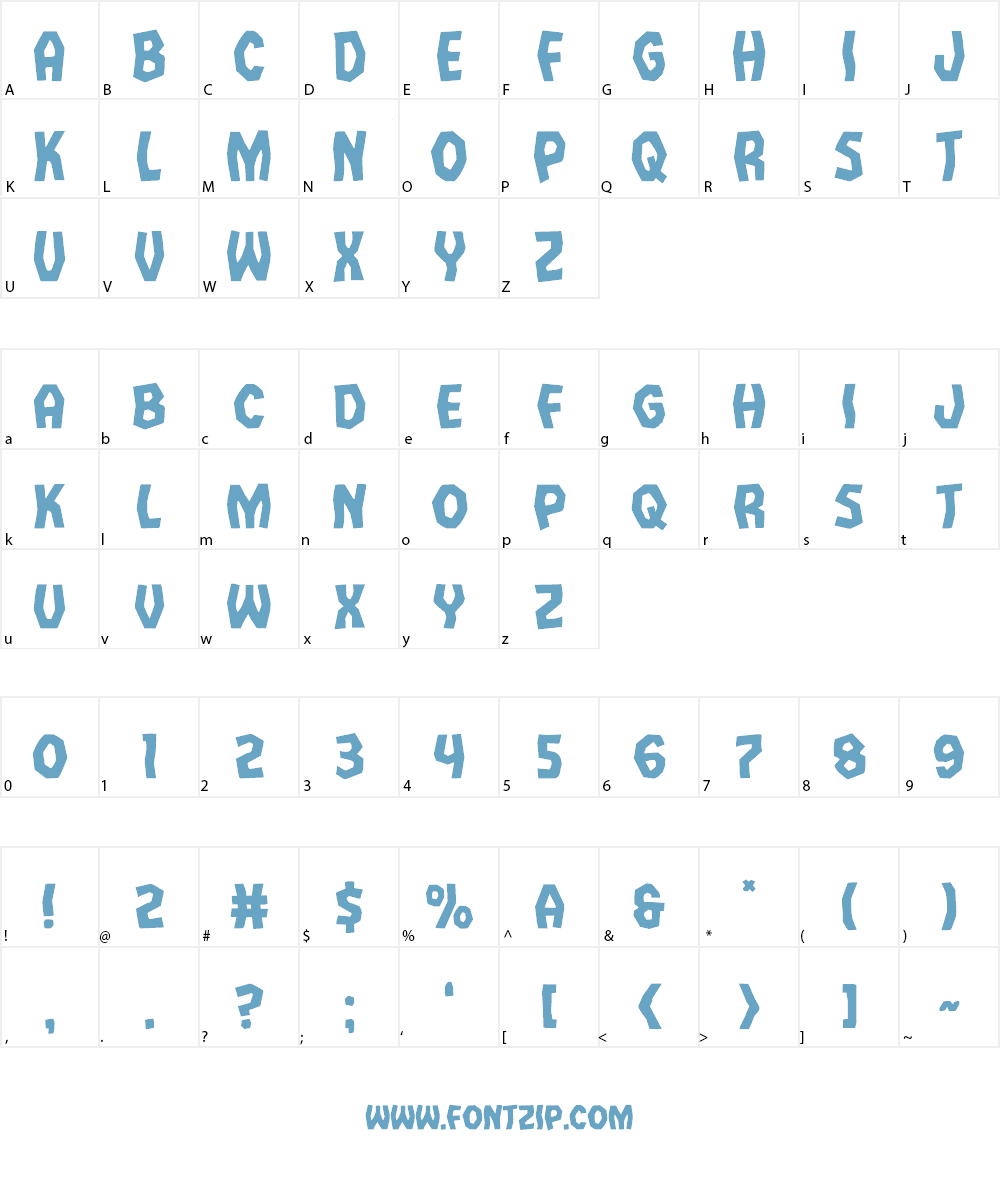 Vampire Bride Font Character