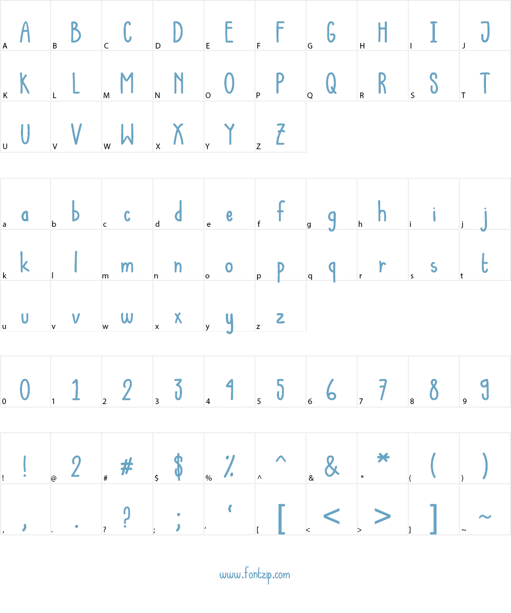 NEW STUDENT Font Character