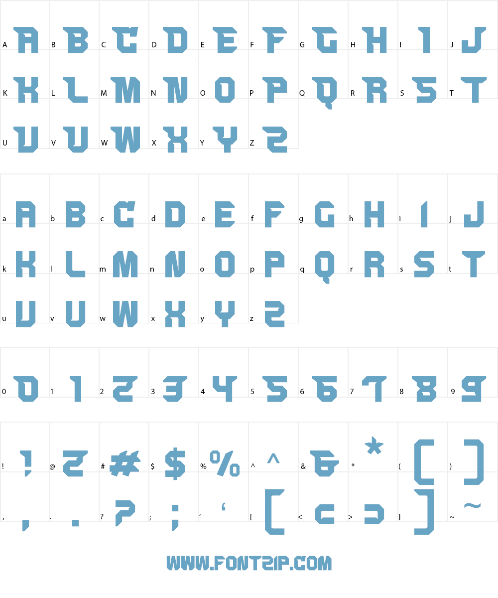 DC Fandom Font Character