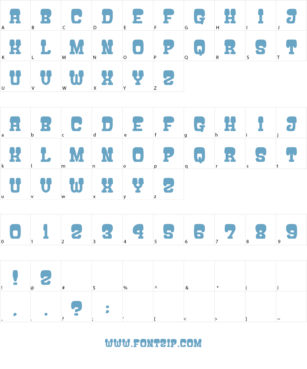 ATAMA-SERIF__G Font Character