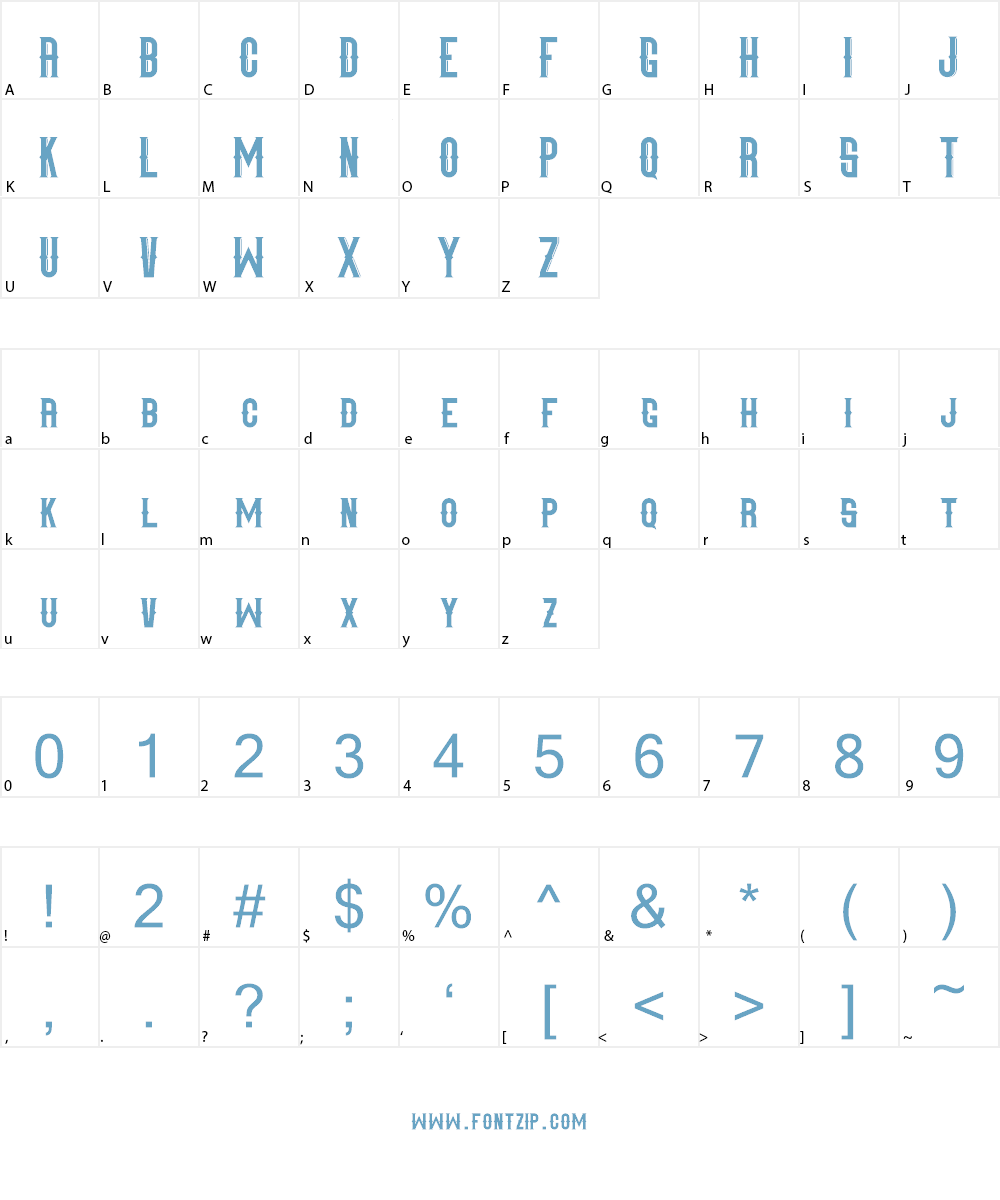 Mangarans I Font Character