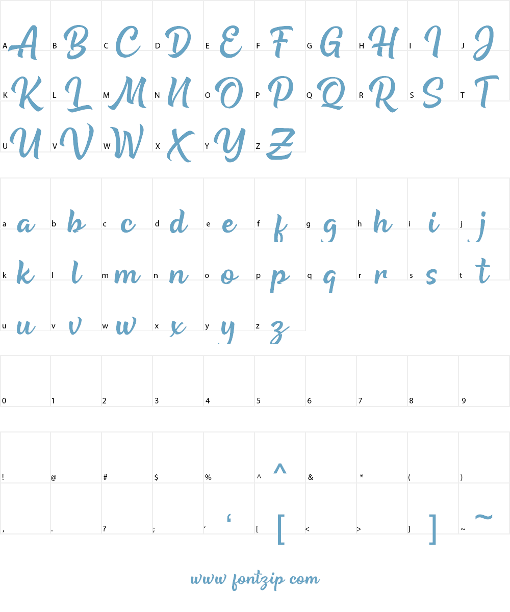 Be Strong Font Character
