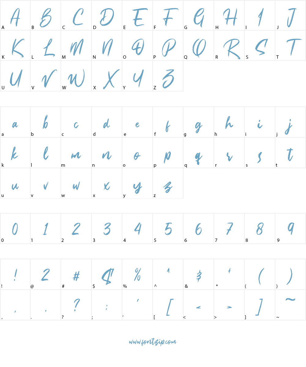 Bassheads Font Character