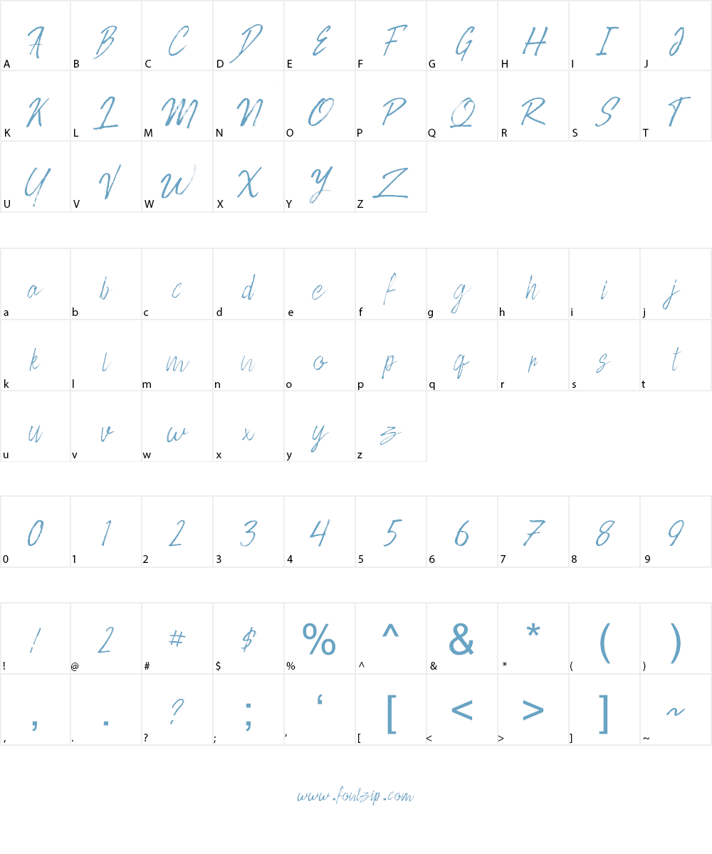 Rotove Font Character