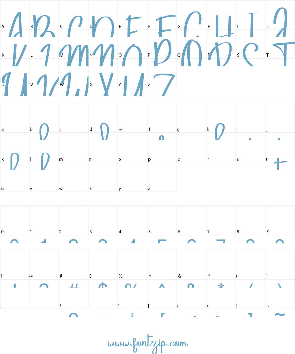 Belatoni Font Character