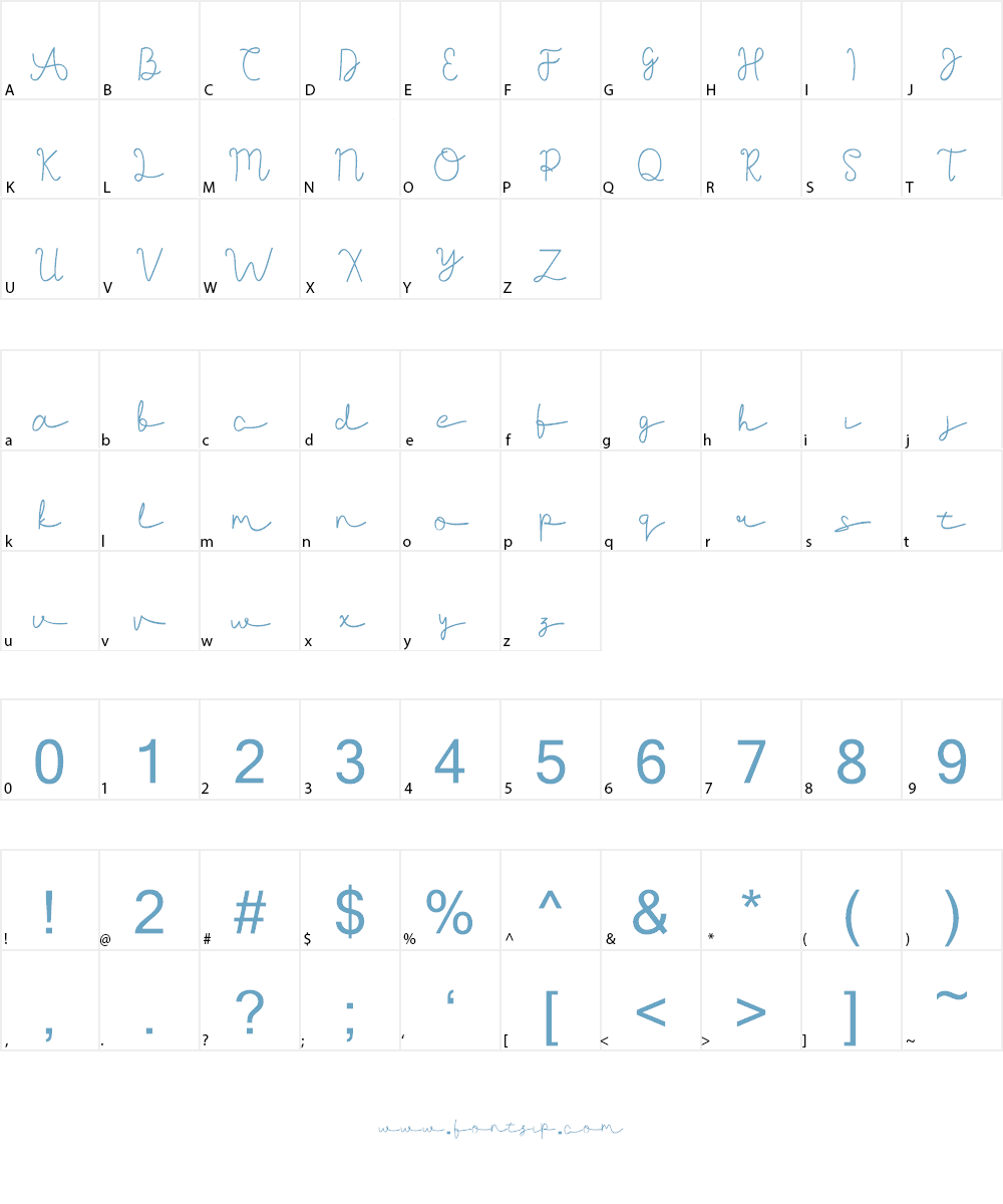 Agashi Signature Font Character