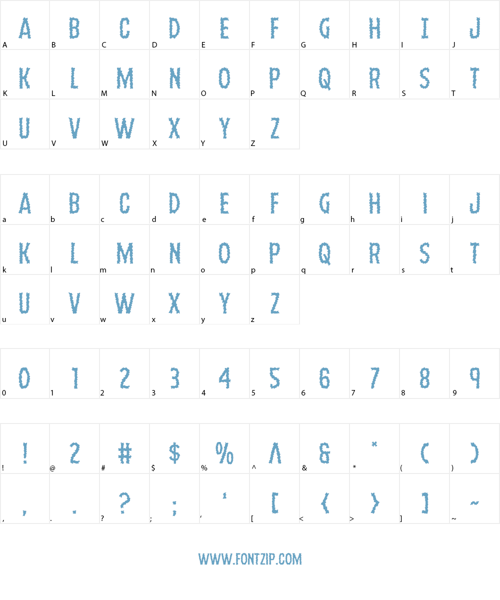 Ampire Font Character