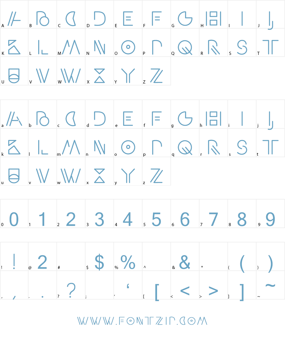 Artypa Font Character