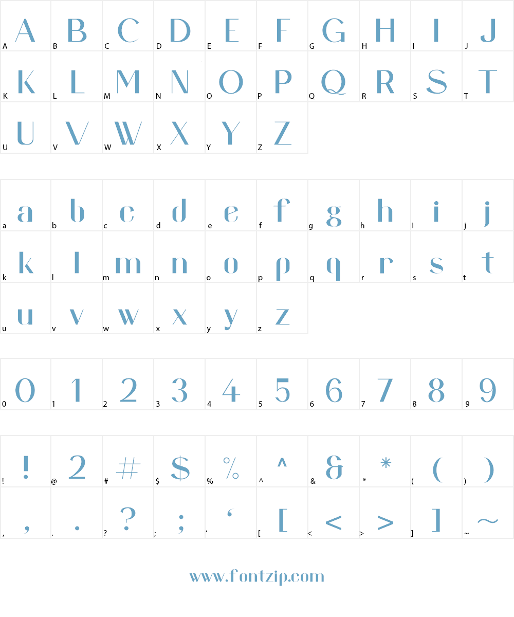 Bainai Font Character
