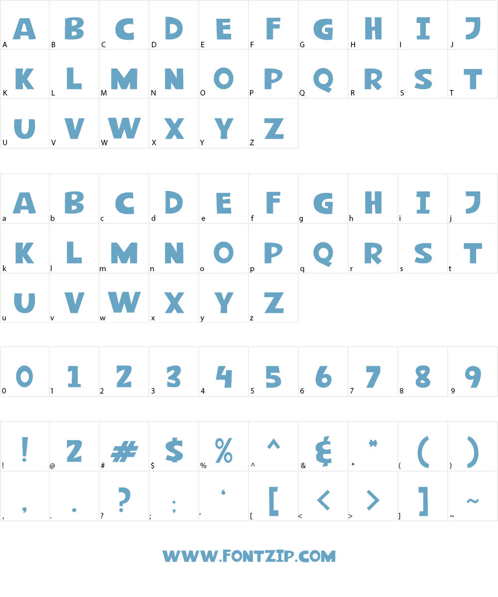 Banana Island Font Character