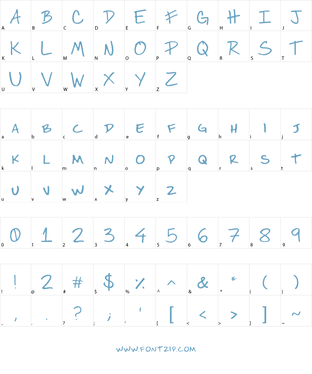 Bareona Font Character