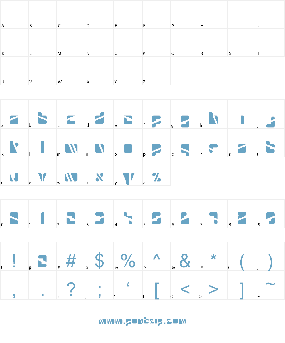 Beat Font Character