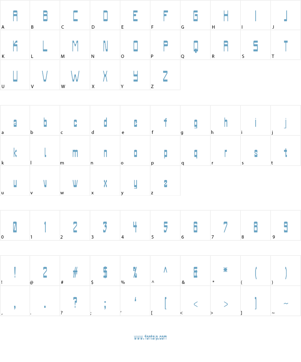 Biasachxua Font Character