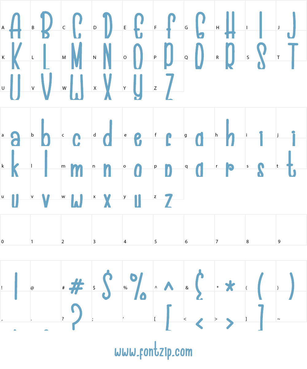 Black Cat Font Character