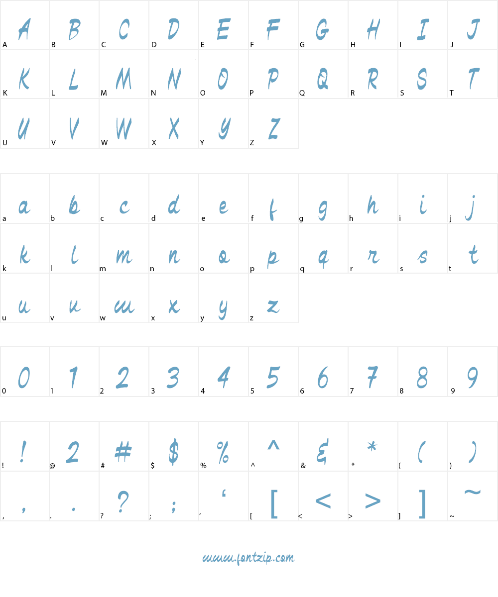 Black Miesee Font Character