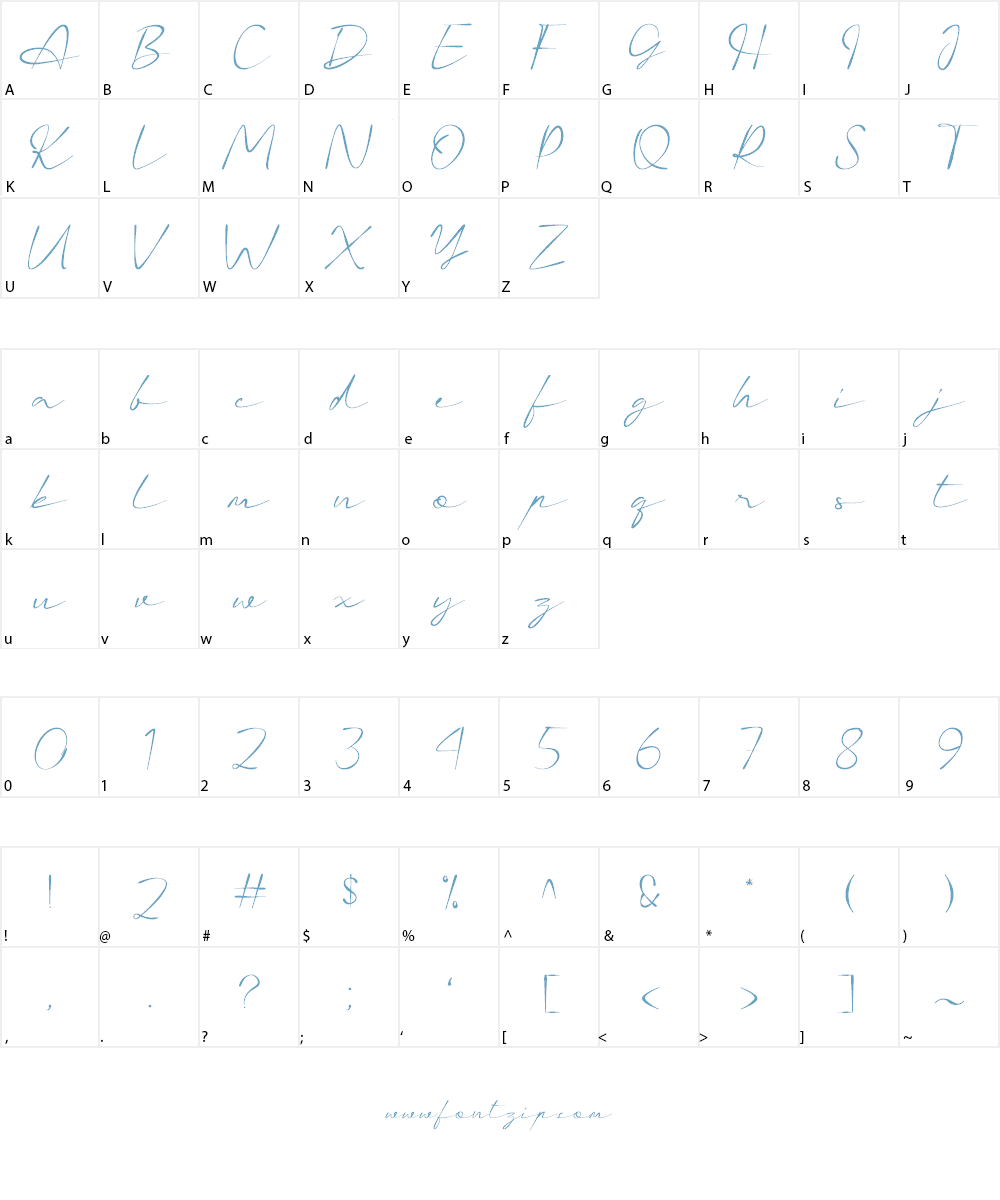 Charlotte Font Character